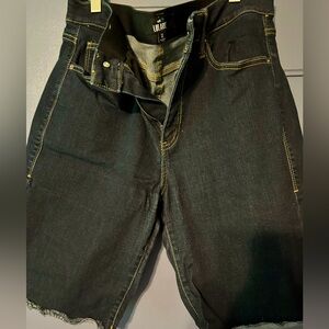 Lularoe Dark Denim Bermuda Shorts